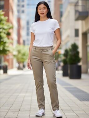 💥$8💥 RW&CO. Taupe Slim Leg Pants